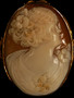 ANTIQUE CAMEO BROOCH - 6482DG372