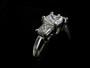 3 STONE DIAMOND RING - 3343b1698