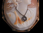 ANITIQUE FILIGREE CAMEO PIN - 2552sh103