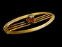 ANTIQUE DIAMOND~GOLD LINGERIE PIN - 5003JB115