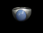 BLUE LINDE STAR SAPPHIRE RING - 4239aB2430