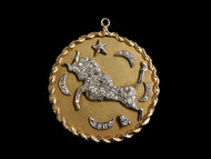 DIAMOND "TAURUS THE BULL" PENDANT - 7109B3903