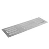 Louvered Vent Cover for Gas Fire Table - 304 Stainless Steel