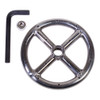 6" Round Fire Pit Burner Ring, Stainless Steel, Single Ring