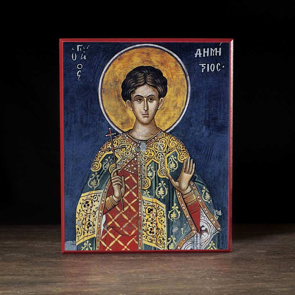 Saint Demetrios Icon by Legacy Icons