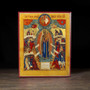Theotokos "the Joy of All Sorrows" Cathedral Icon - T156