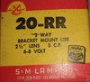 2-Way Bracket Mount Lite 2.5" Lens 6-8 Volt:  20-RR