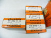 Johnson Set-613 X2 .002 Main Bearing Set for 1960-1976 Chrysler Dodge Plymouth Slant 6 restoration