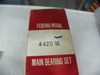 Federal Mogul 4420M standard size main bearing set for 1958-1978 Ford FE Big Block V8 engine restoration.