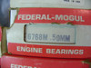 Federal Mogul 6768M .50mm metric undersize main bearing set for 1966-1981 Toyota Corolla Starlet 1.1L 1.2L 1.3L restoration.