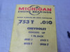 Michigan 753T .010 Undersize Main Bearing Set for 1953-1955 GMC Truck 235 261 Engine restoration.