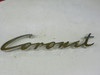 Mopar 1834224 Coronet Script Emblem for 1958 Dodge Coronet restoration. - Image 4