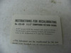 Imperial-Eastman 425-CB 2-1/2" Compound Retard Pressure Gauge for R-12 R-22 AC manifold restoration. - Image 6