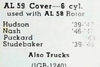 Echlin AL 59 Distributor Cap for 1939-1948 Hudson Nash Packard Studebaker 6 Cylinder restoration. - Image 2