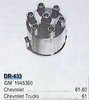 Standard DR433 Distributor Cap for 1960-1961 Chevrolet 6-Cylinder restoration. - Image 2
