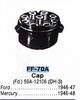 Niehoff FF-70A Distributor Cap for 1946-1947 Ford Deluxe Super Deluxe 1946-1948 Mercury Eight Flathead V8 restoration. - Image 2