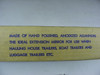 DIETZ 1545 Trailer Rear View Mirror with Brace 5" Head for vintage vehicle restoration. - Image 3