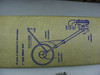 DIETZ 1545 Trailer Rear View Mirror with Brace 5" Head for vintage vehicle restoration. - Image 4