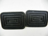 Globe 2454 Bolt-On Pedal Pads for 1949-1950 Ford Car Truck restoration. - Image 5