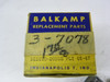 Balkamp 3-7078 Ignition Lock Cylinder for 1946-1947 DeSoto Dodge Plymouth restoration. - Image 2