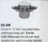 Standard SS-608 Solenoid 12V Continuous Duty NORS for Dodge Truck 1978-1985 restoration. - Image 2