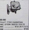 Standard SS-582 Starter Solenoid for 1972-1987 AMC Jeep restoration. - Image 2