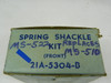 Genuine Parts MS-522 Front Spring Shackle Kit for 1942-1948 Ford Mercury NOS restoration. - Image 2