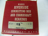 Wards Riverside 61178 Main Bearing Set for 1937-1939 Ford Flathead V8 60 HP restoration. - Image 7