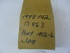 Delco Remy 1998142 Brake Light Switch for 1956-1957 Pontiac Chieftain Star Chief Super Chief Power Brakes restoration. - Image 2