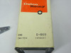 Delco Remy D-869 Brake Light Switch for 1959 Oldsmobile with Power Brakes restoration. - Image 2