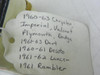 Delco Remy C-1851 1972324 Coolant Temperature Switch for 1960-1963 Chrysler Dodge Plymouth restoration. - Image 3