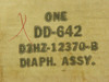 Vacuum Control Distributor Diaphragm Part No.: DD642 Ford OEM (D3HZ-12370-B)