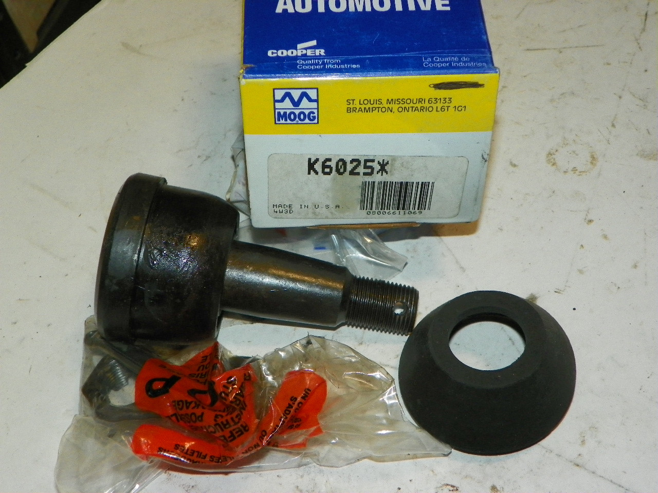 Lower Ball Joint Moog K-6025 fits Chevrolet & GMC Trucks 1963-70 (see desc)