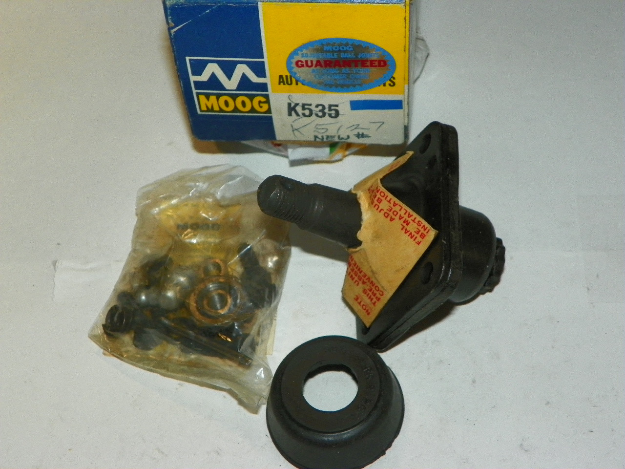 Pontiac 1958-63 NOS Lower Ball Joint Adjustable Moog K-535 Made in USA