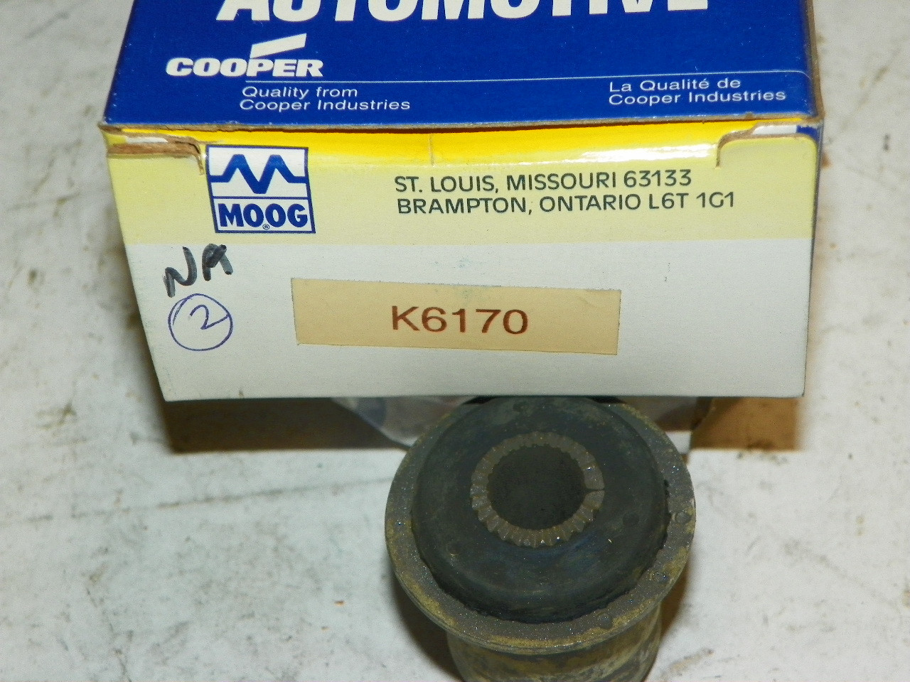 Control Arm Bushing Moog K-6170