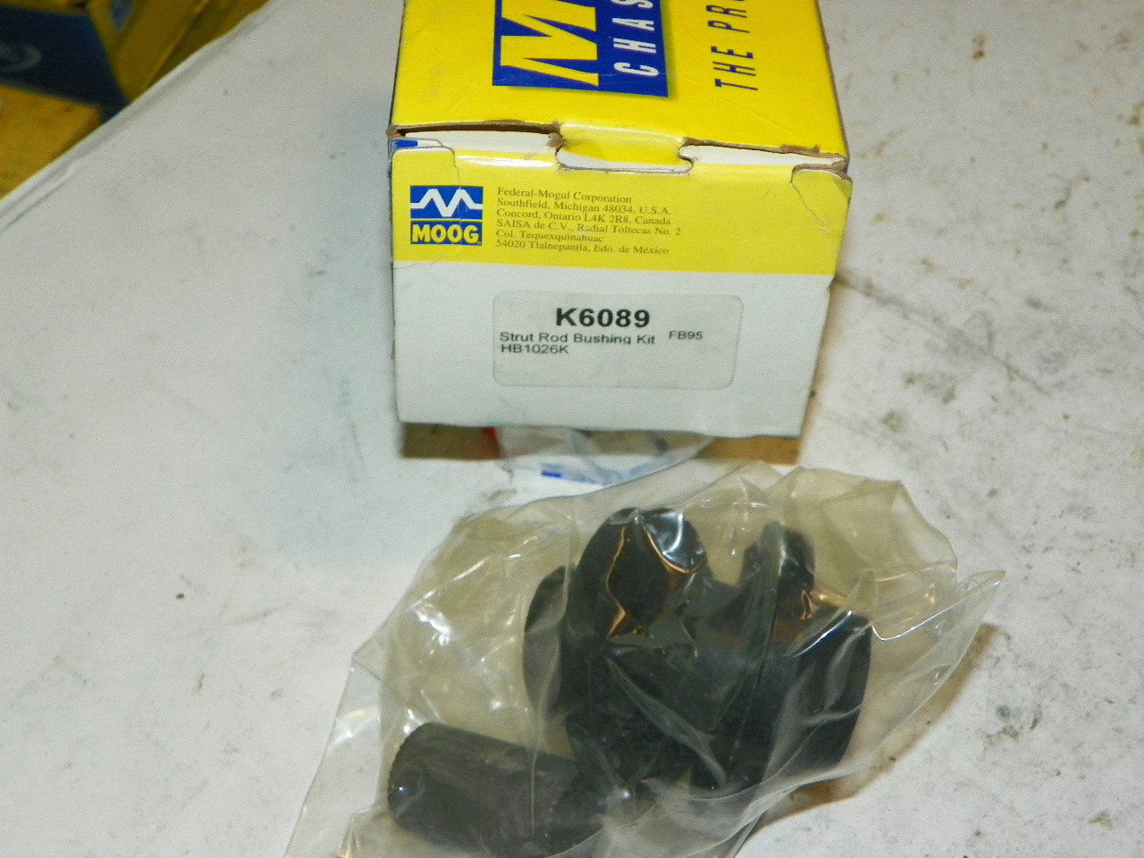 Strut Rod Bushing Kit Moog K-6089 Made in USA