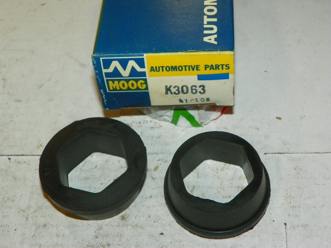 Willys 1963-65 NOS Upper Control Arm Bushing Moog K-3063 Made in USA