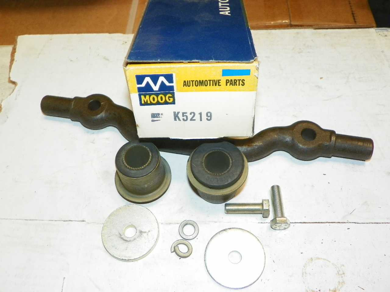 Buick 1966-70 NOS Control Arm Shaft Kit Moog k5219 Made in USA. Shop vintage car parts at ocpnw.com!