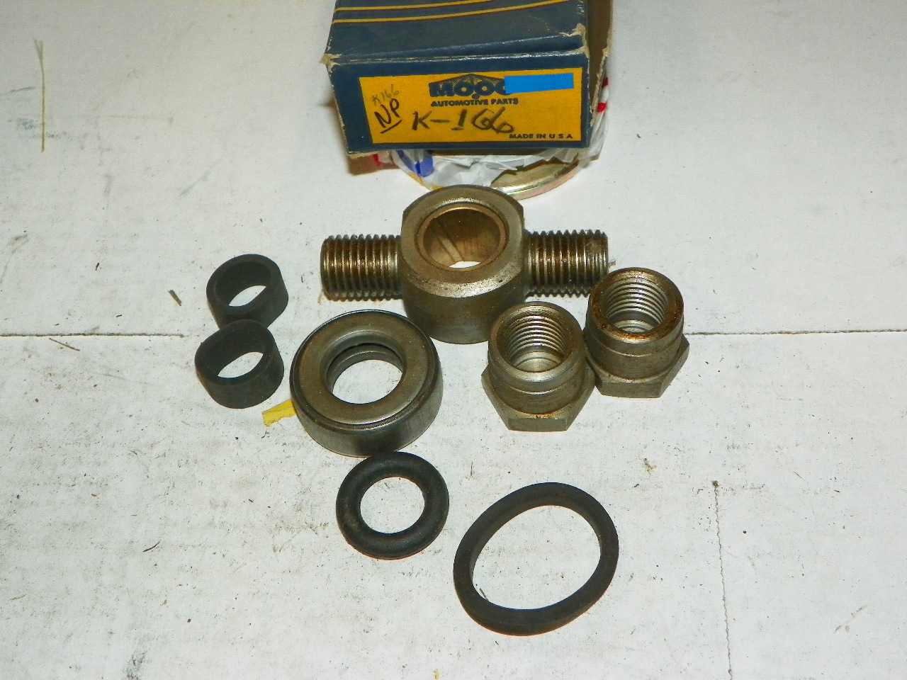 Nash 40 60 1949 1950 NOS Control Arm Outer Pivot Pin Moog k166 Made in USA. Shop vintage car parts at ocpnw.com!