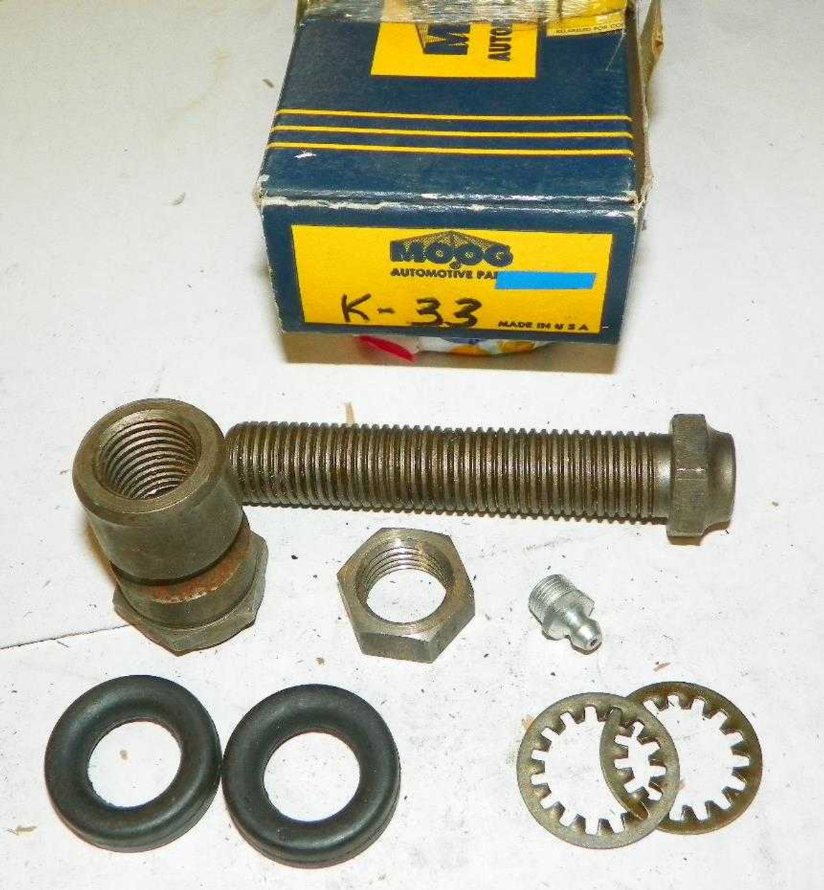 Ford 1949-53 Mercury 1952-53 NOS Lower Control Arm Outer Pivot Pin Moog K33. Shop vintage car parts at ocpnw.com!