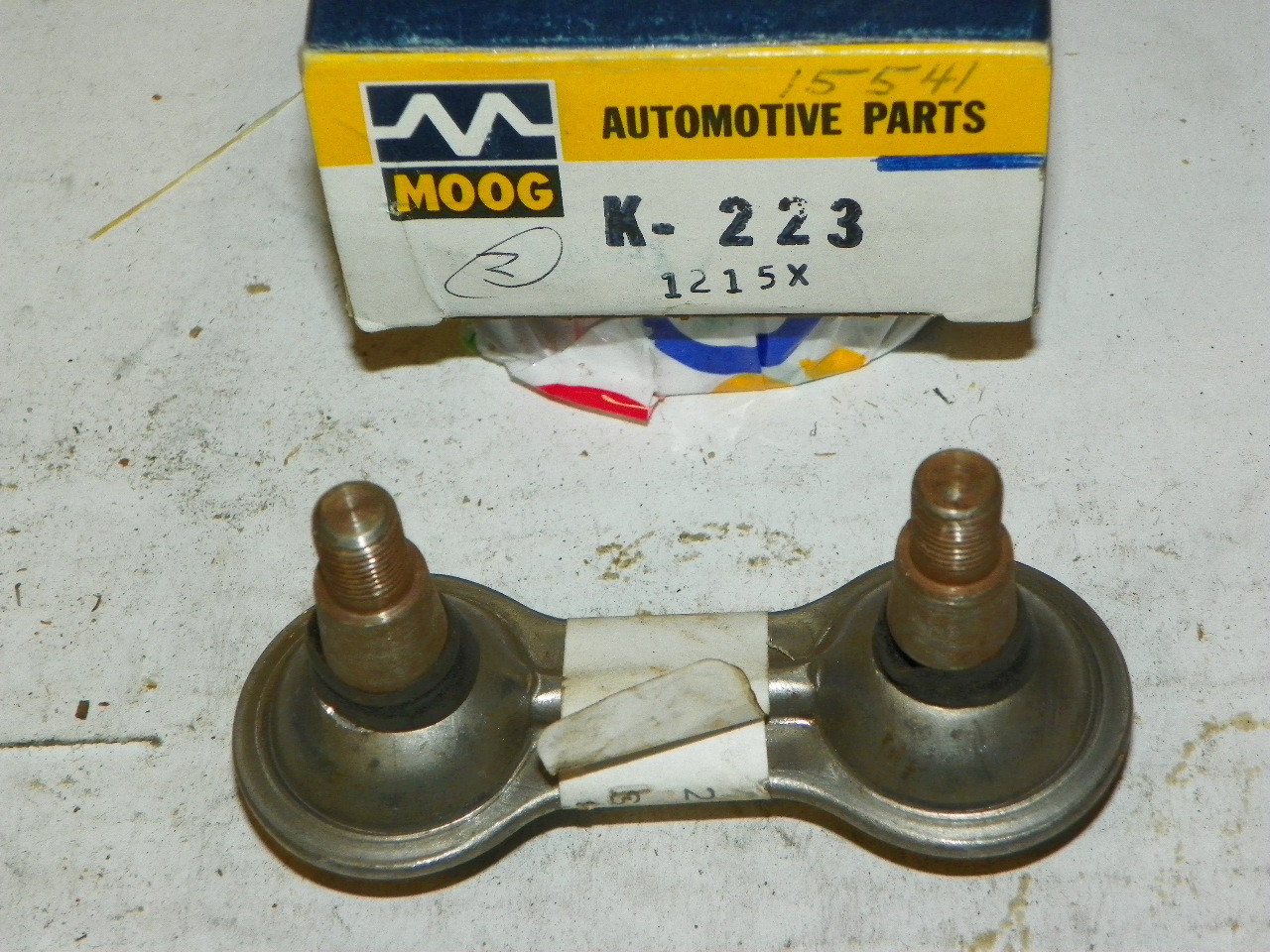 Ford Mercury 1942-48 NOS Front Sway Bar Link Kit Moog k223 Made in USA