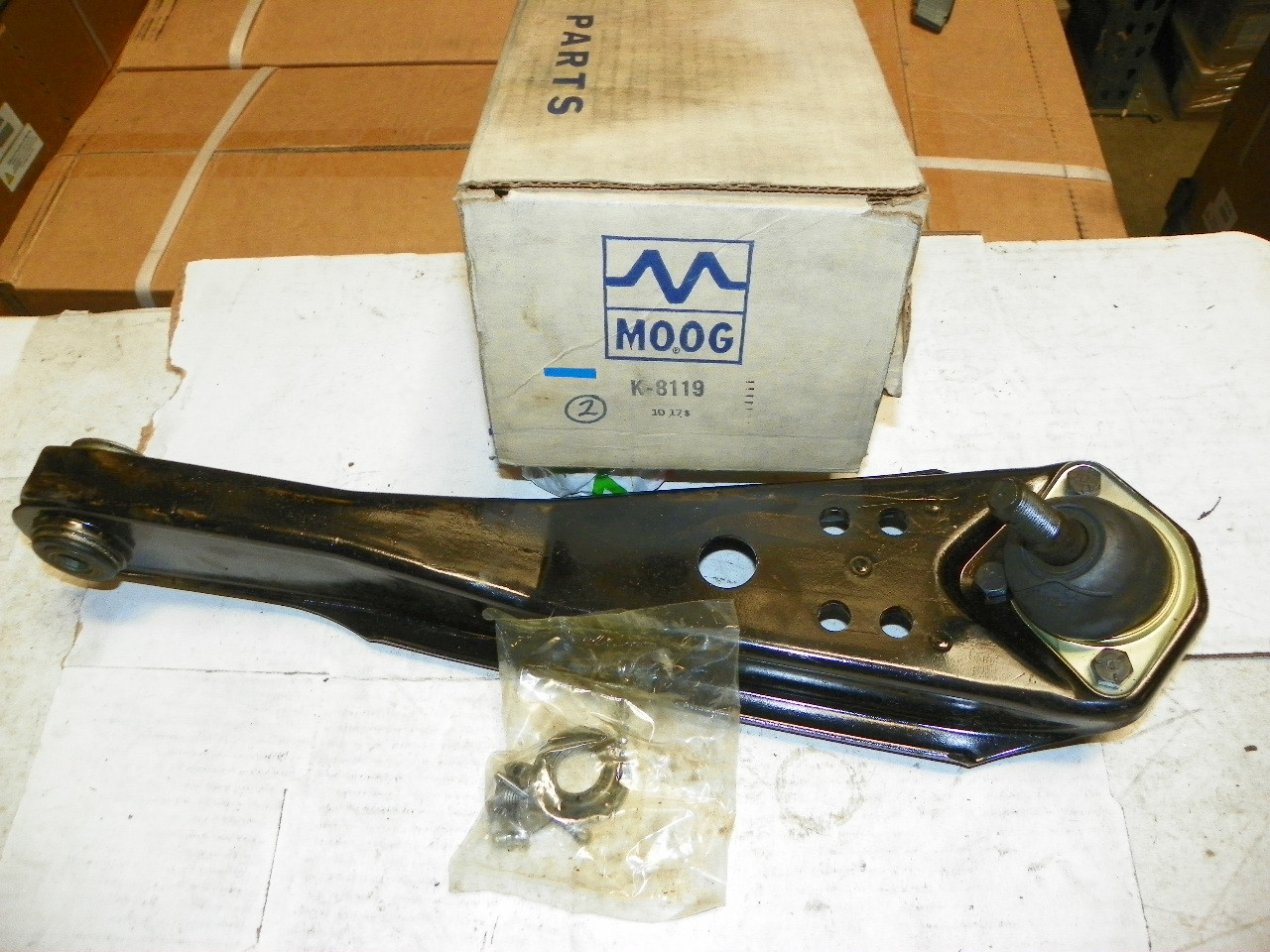 NOS Control Arm with Ball Joint Moog K-8119 fits 1967 Mercury Cougar 1967 USA