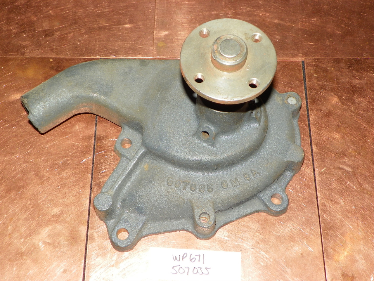Pontiac 1939 1940 6 Cyl repl OEM 507035 Rebuilt Water Pump WP671