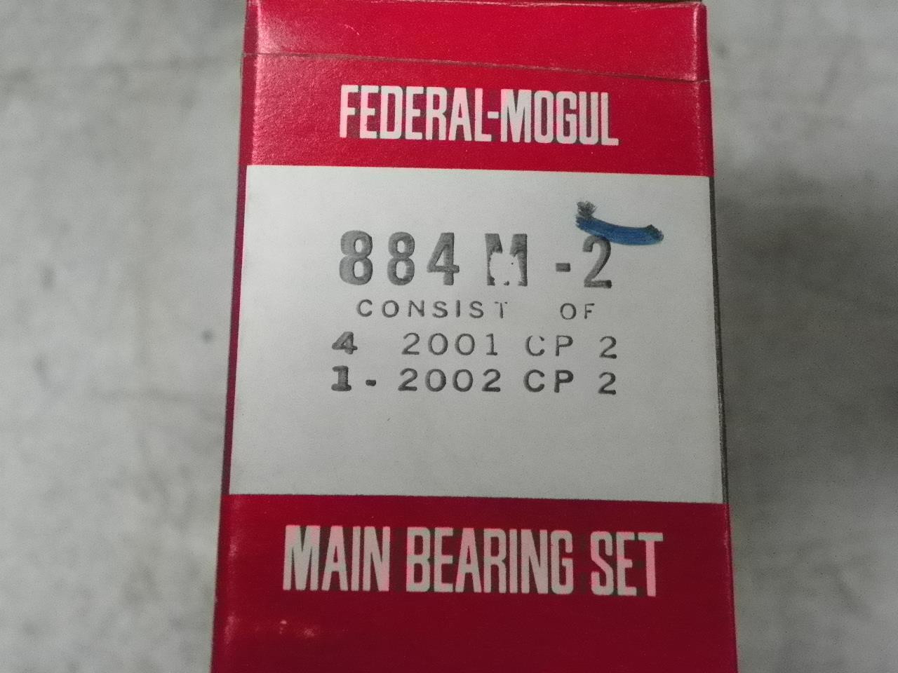 Federal Mogul crankshaft main bearing set #: 884M 1952-1966 Ford Mercury V8