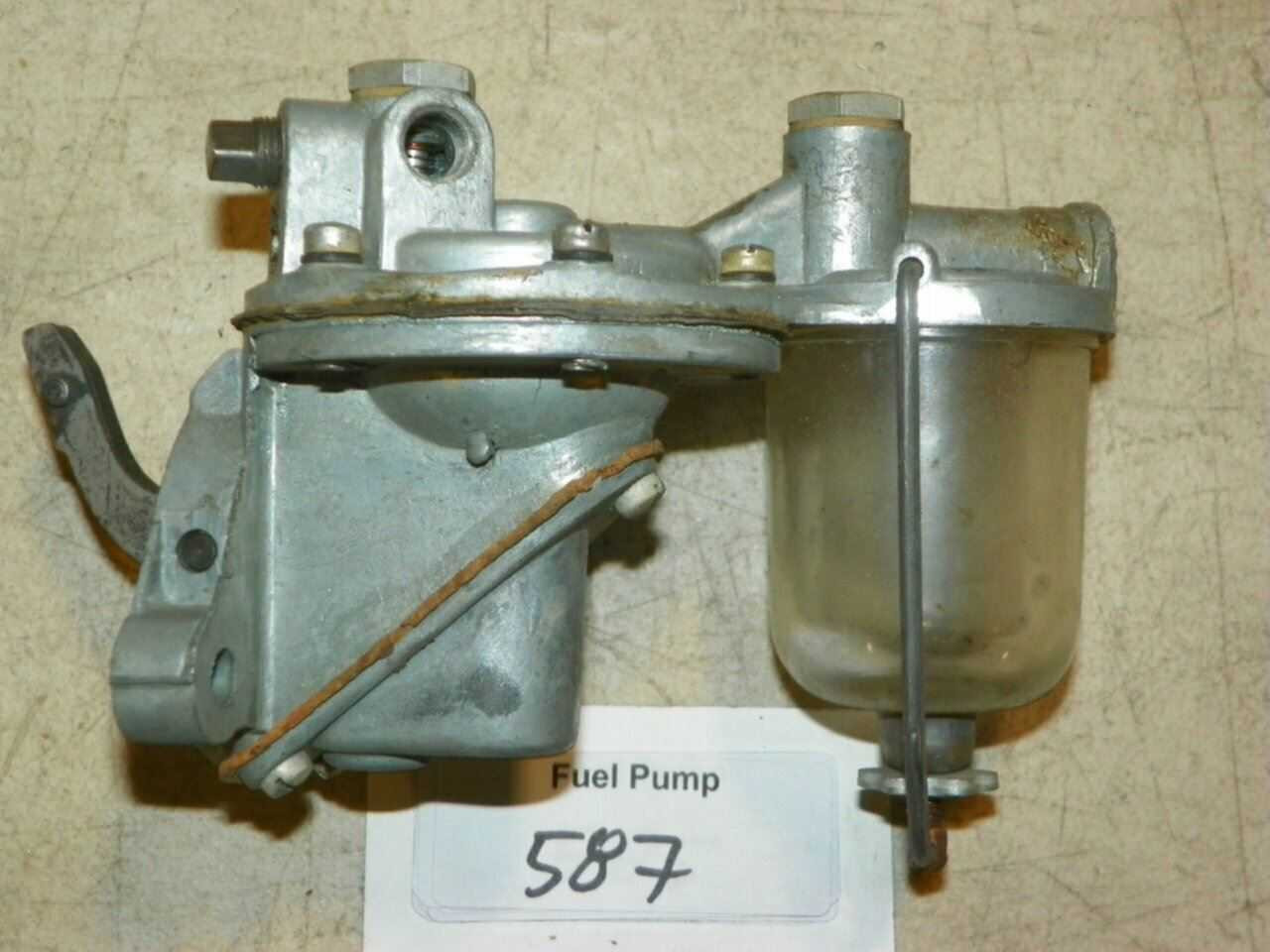 Dodge 6 Cyl. 1942-1950 Mechanical Fuel Pump Part No.: 587. Shop vintage car parts at ocpnw.com!