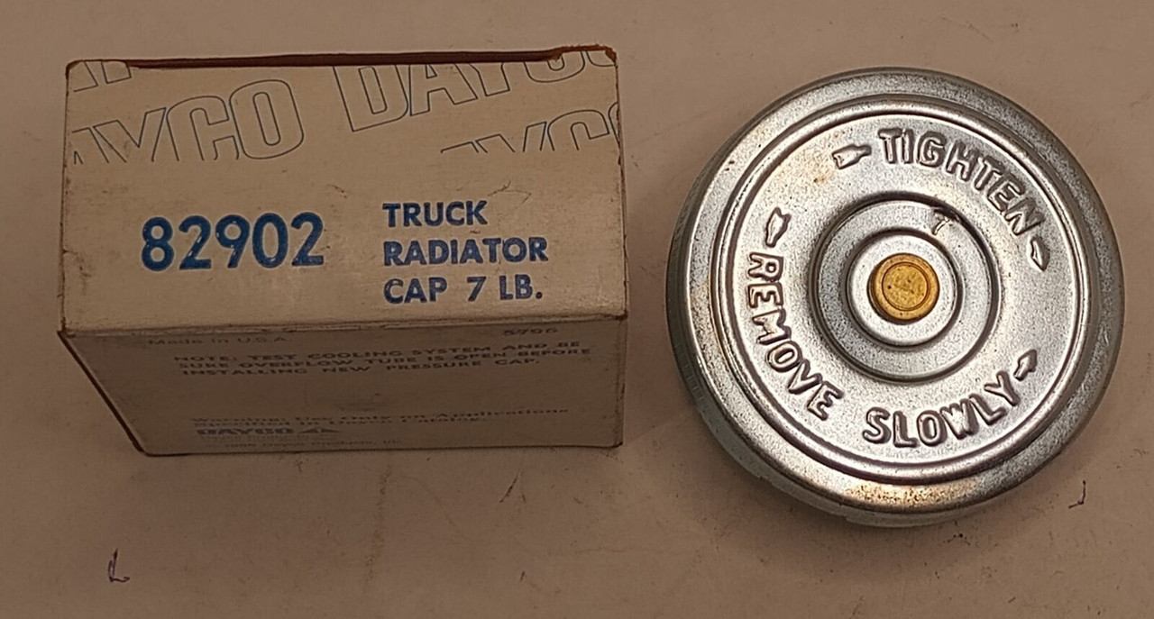 Dayco 82902 Truck Radiator Cap 70-82 IHC 77-83 John Deer (See Desc for Fit)