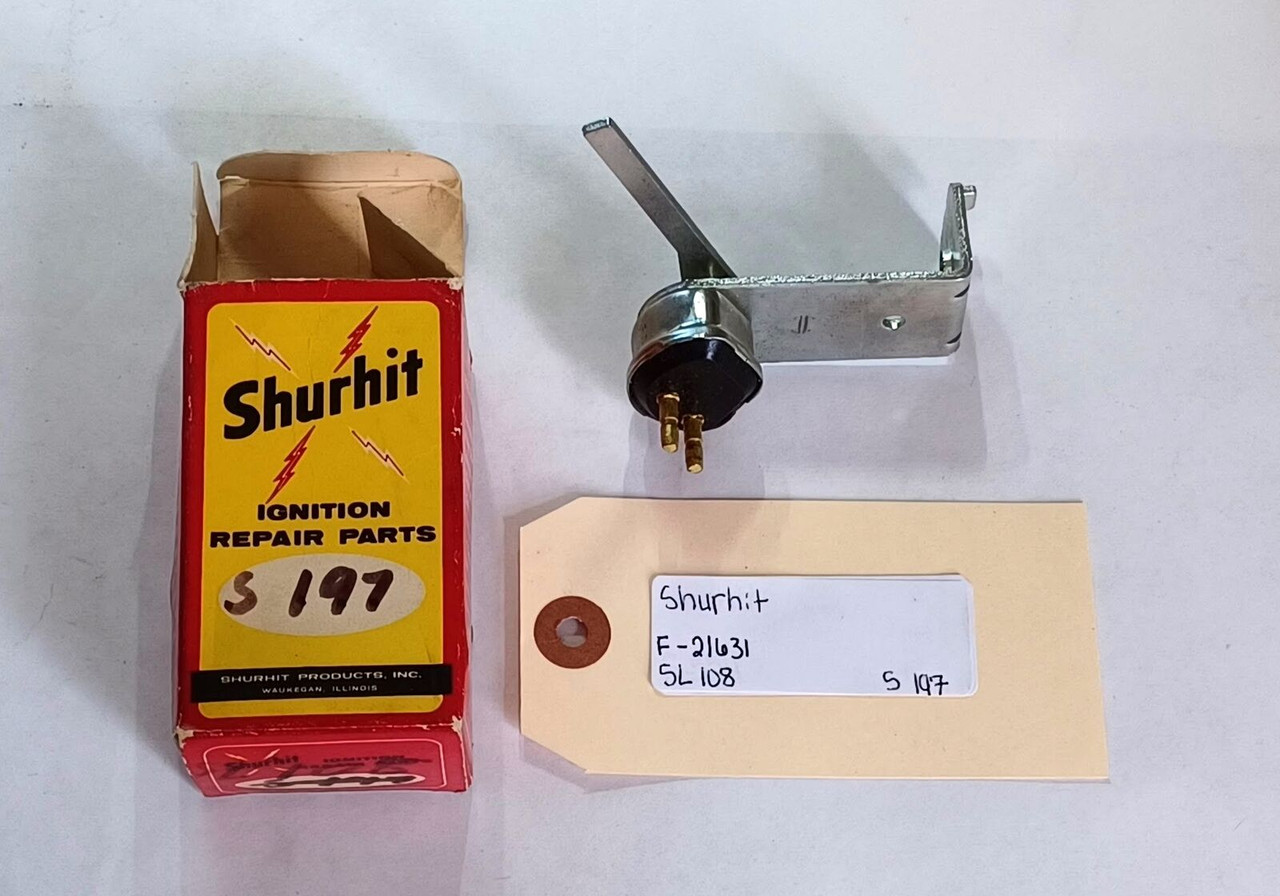 Shurhit S197 Stoplight Switch Made in the USA Vintage!