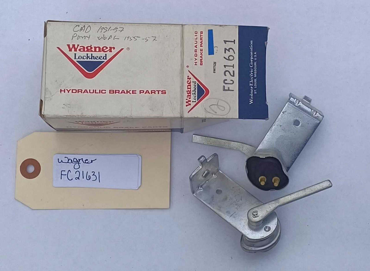 Wagner FC21631 Pontiac Manual Brk 1955-57 NOS Stoplight Switch FC21631