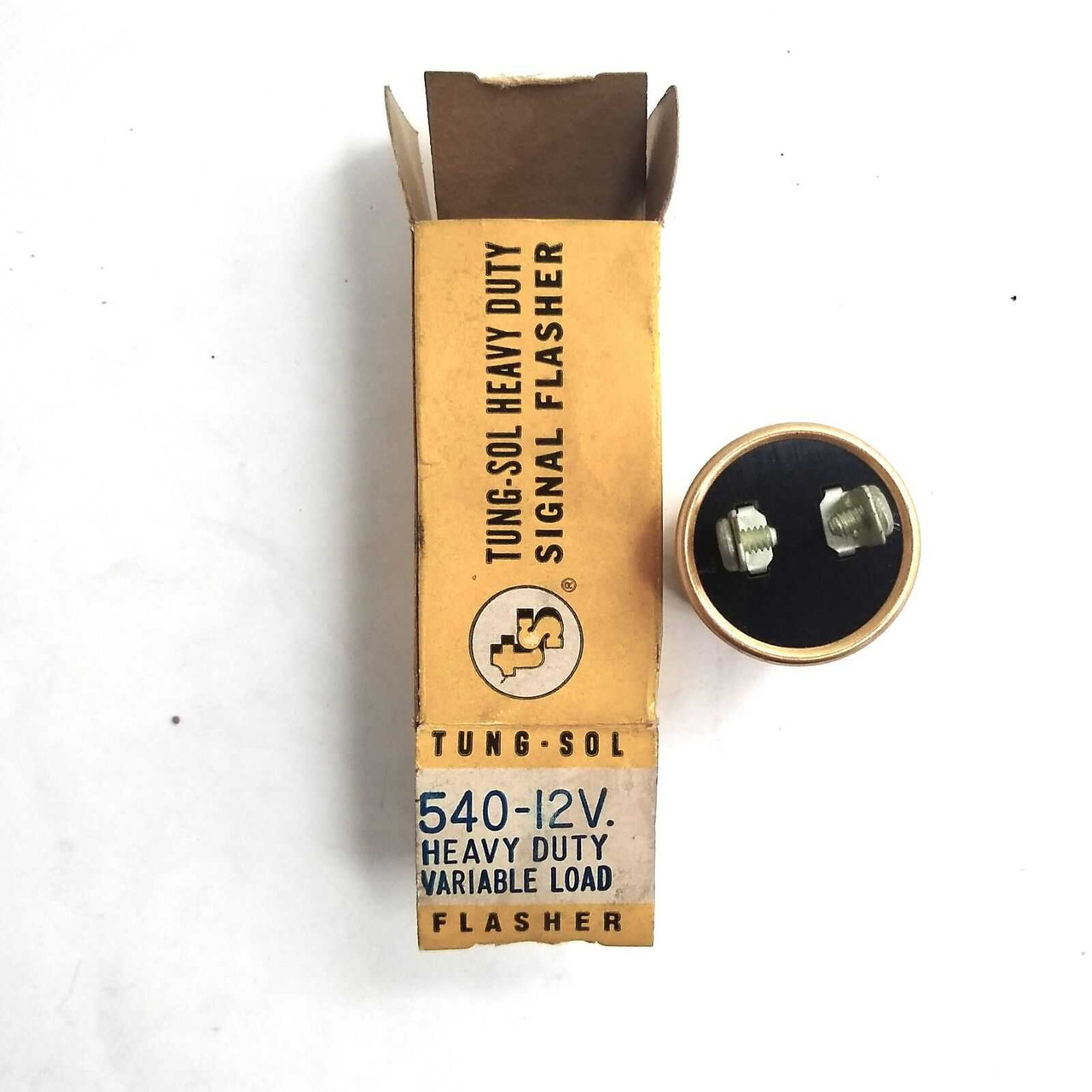Tung Sol 540 Heavy Duty Signal Flasher 12v NOS  Variable Load