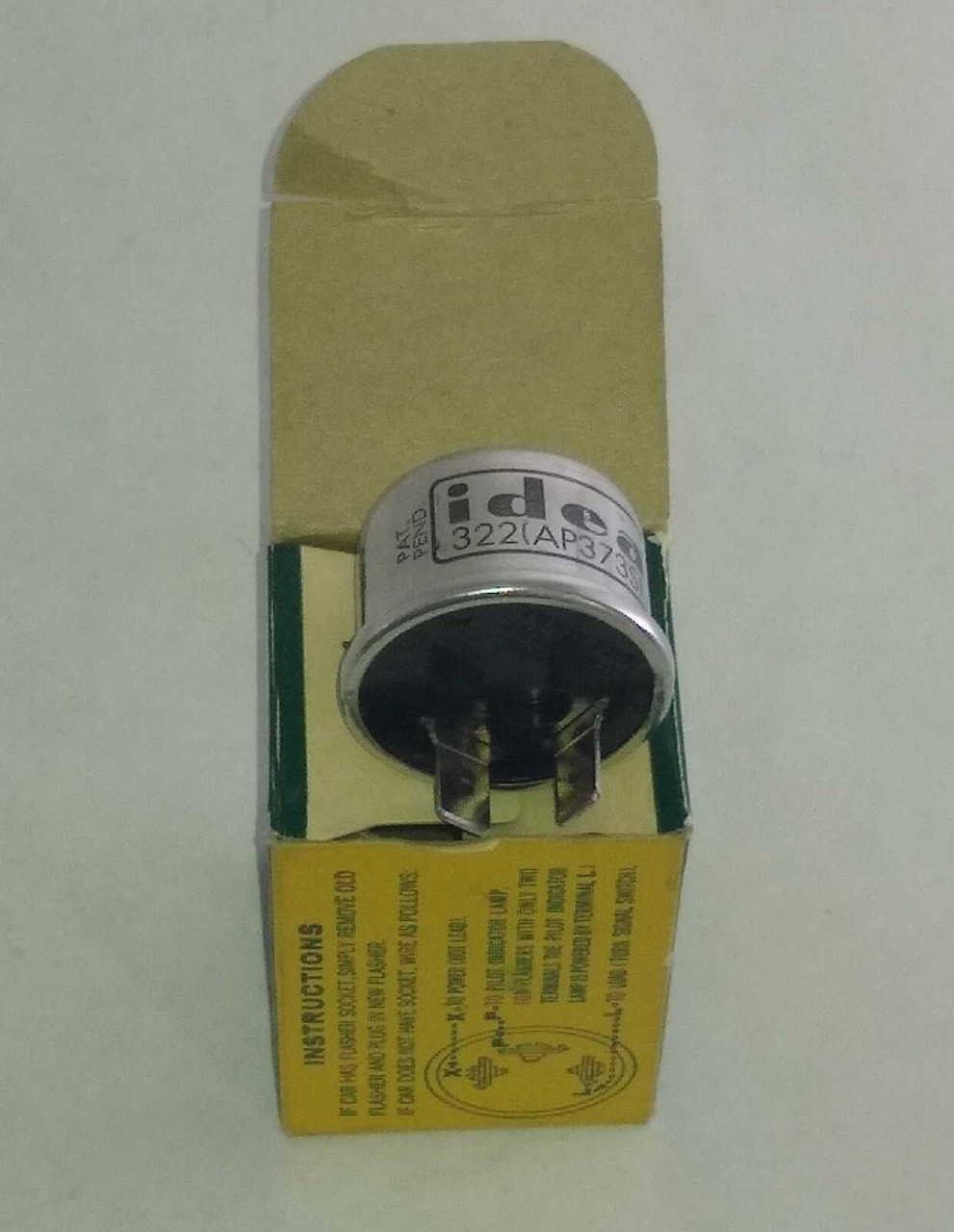 322 (AP373S) 2514 Ideal Signal Flasher 12v 3-32CP  NOS